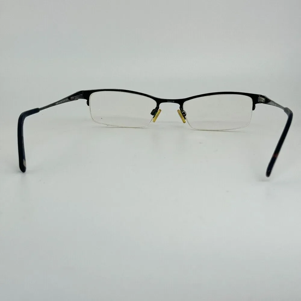 KENNETH COLE REACTION KC684‎ Eyeglasses Frame 52-18-135 Black Half Rim H14571